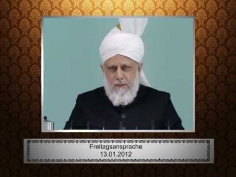 Aussagen: Freitagsansprache vom 13. Januar 2012 - Urdu