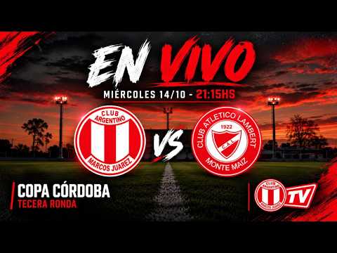 ARGENTINO (MSJZ) VS LAMBERT (MONTE MAÍZ) - COPA CÓRDOBA - GoPass.tv