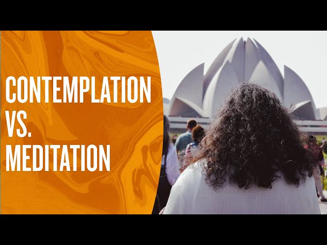הגיית וידאו של contemplation בשנת אנגלית