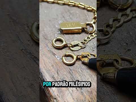 Aprenda a identificar o carimbo de uma jóia de ouro #ouro #gold #dicas #joalheria #joias