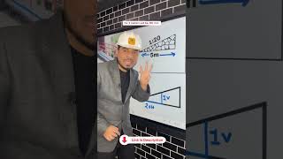 ✅HOW TO CALCULATE SLOPE OF RAMP || Part - 2 #viralshots #rampcalculation