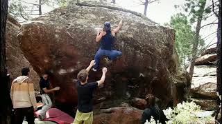 Video thumbnail of El colibrí, 6c+. Albarracín