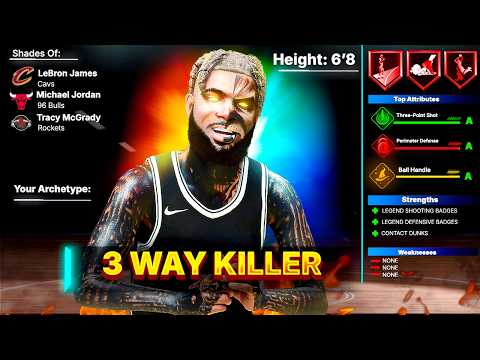 NEW BEST 6’8 PG BUILD in NBA 2K26… This One is BROKEN 😳🔥 (UPDATED META 6'8)