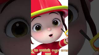 Download lagu I Want to Be A Firefighter [DANCE] | Pretend Play for Kids | Super JoJo Nursery Rhymes & Kids Songs mp3