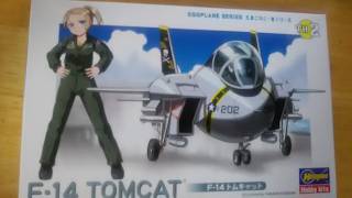 【 マゾプラレビュー】ハセガワ たまごひこーき アメリカ海軍 F-14 トムキャット