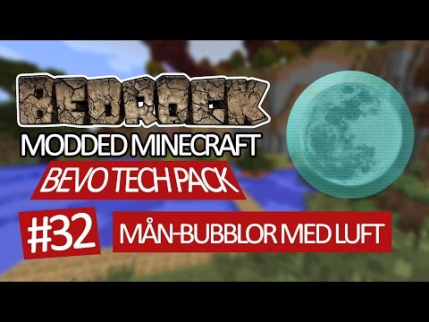 Minecraft Bedrock - Bevo Tech Pack - #32 - Mån-bubblor med luft