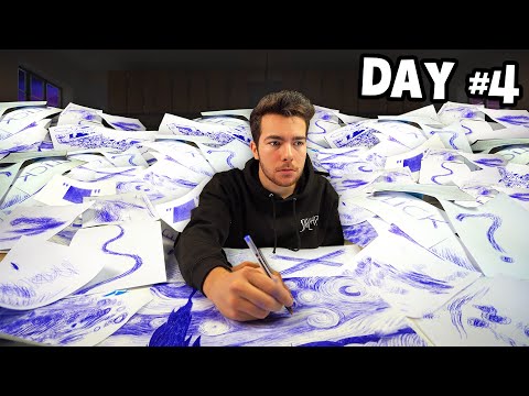 I Don't Stop Drawing Until My Pen Runs Out ...