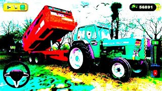 Offroad Tractor Trolley Simulator Gameplay