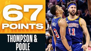 Klay Thompson - Jordan Poole - Golden State Warriors