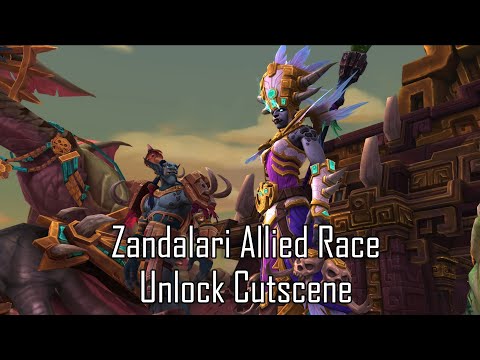 Zandalari Allied Race Unlock Cutscene (WIP)