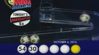 2016 10 04 Mega Millions Numbers and draw results