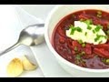 Vegetarian Borscht Борщ Authentic Russian Beet Soup Recipe