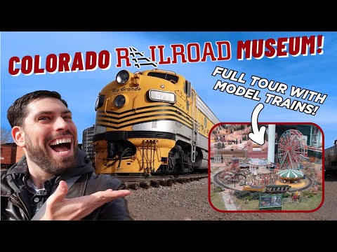 Exploring the Colorado Railroad Museum | Full Train Museum Tour – Golden, CO