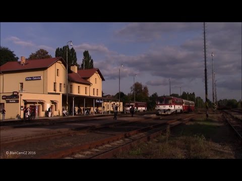 Mimořádné jízdy 810 na čakovické vlečce (zrychlené s hudbou) (Special train on Čakovice siding)