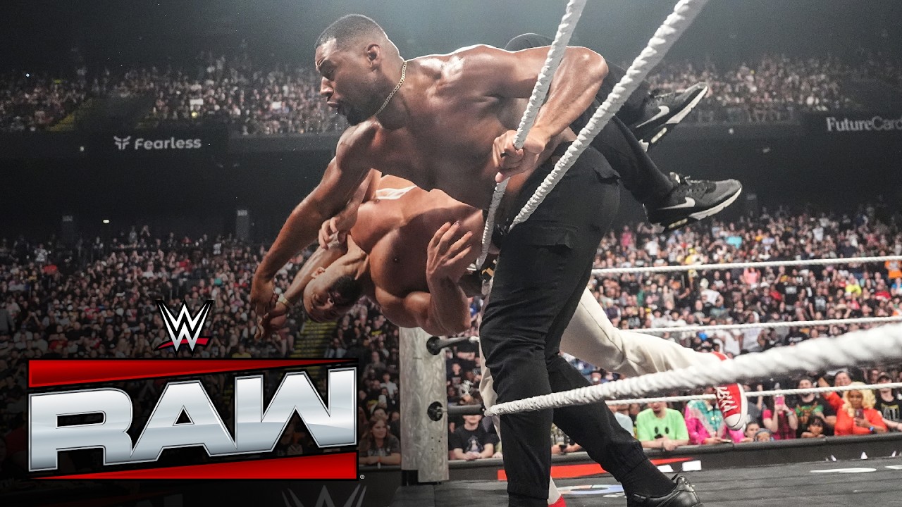 Angelo Dawkins returns as The Street Profits save Je’Von Evans from The Vision: Raw highlights