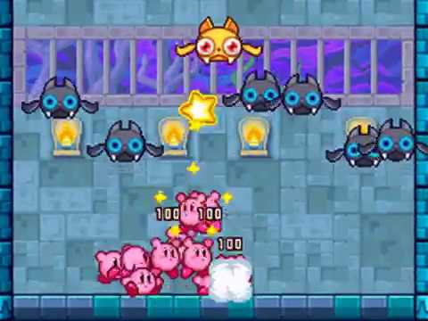 Kirby Mass Attack Boss 23 - Buzzybat