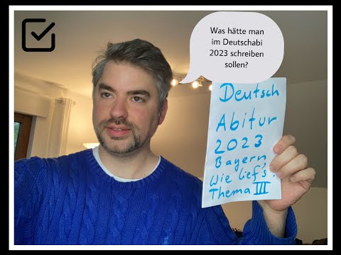 Deutsch Abitur Bayern Thema III Epik