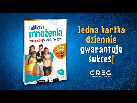 Tabliczka mnożenia. Karty pracy w szkole i w domu