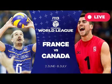 France v Canada - Group 1: 2017 FIVB Volleyball World League