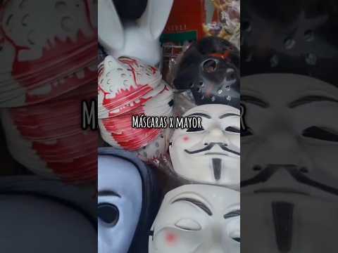 Máscaras de Halloween al por mayor en Lima 🎃 #borks #centrolima #halloween