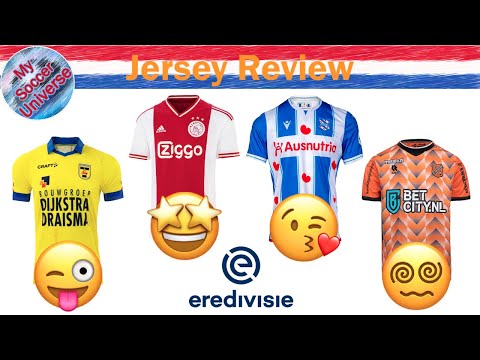 2022-23 Eredivisie Jersey Review I: Ajax, Cambuur, Emmen, Heerenveen, Volendam