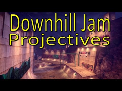 Tony Hawk's Pro Skater HD - Downhill Jam - Projectives - All Objectives