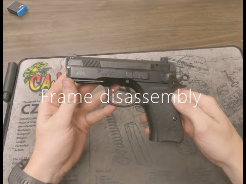 CZ P01 Decocker/SP01 Tactical Complete Disassembly and Reassembly