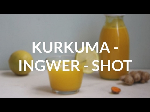 Kurkuma-Ingwer-Shot