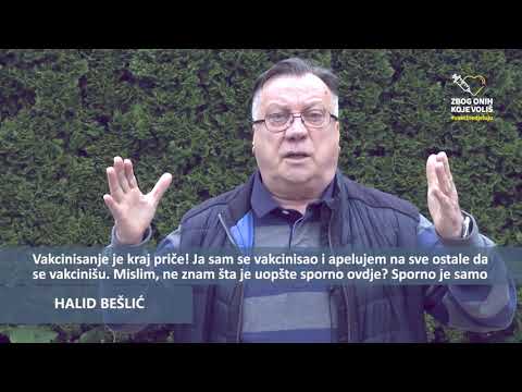 Halid Bešlić o cijepljenju/vakcinaciji protiv COVID-19