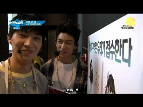 140710 M.Countdown Begins - GOT7 Cut (Eng Sub)