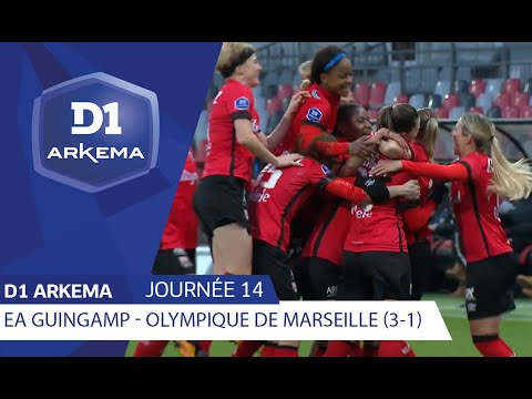 J14 : EA Guingamp - Olympique de Marseille (3-1) / D1 Arkema 2019/2020