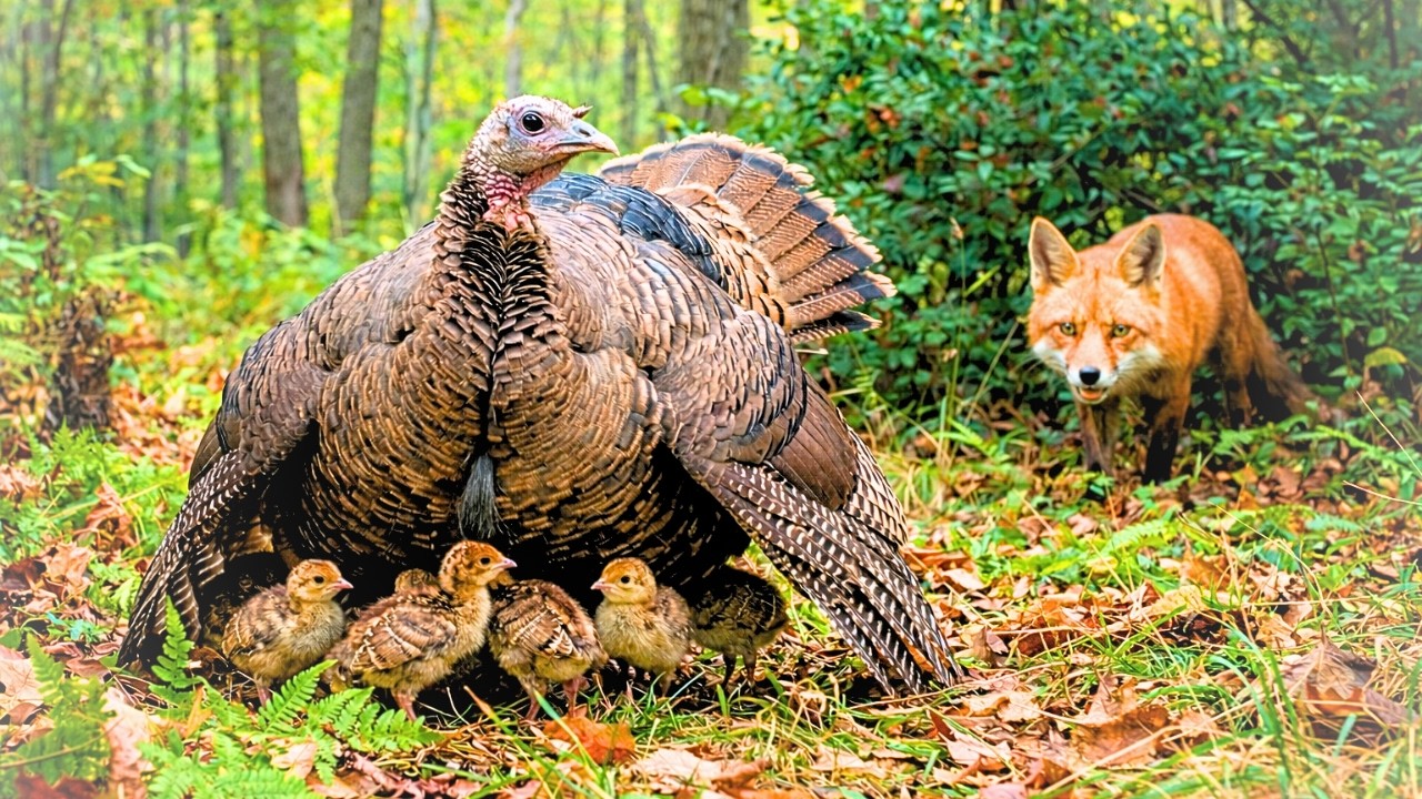 The Incredible 180 Days Journey of the Turkey: From Egg To Survivor | wild animal