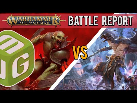 Disciples of Tzeentch vs Flesh-Eater Courts Age of Sigmar Battle Report Ep 8 - Vault Reupload