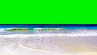 Sea Green Screen Footage-Premium HD video!