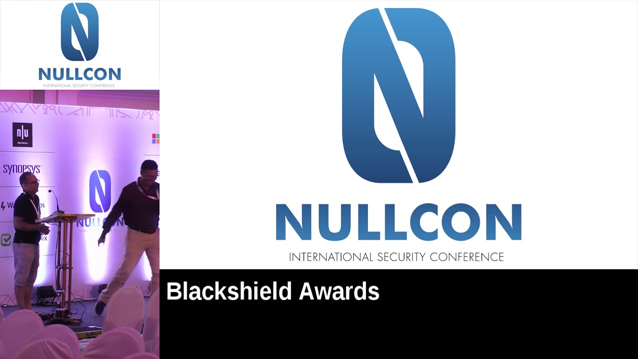 Nullcon Goa 2018:- Blackshield Awards