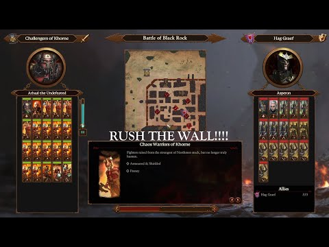 ⚔️ Epic Siege Battle as Arbaal the Undefeated! Total Carnage! 🔥 | Total War Warhammer 3