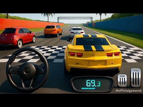 Drive For Speed: Simulator 2026 Car Driving | Unlocked: Sport Car Yellow, Red Car - Android GamePlay