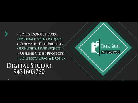 New Edius X, 9,8 Wedding Project Dongle Data  2023  Wedding Video Mixing Dongle