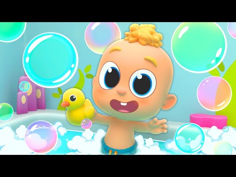 Taking a Bath Song!🛀💧 Bathtime and Bubbles with Baby Miliki - Songs & Nursery Rhymes for Kids