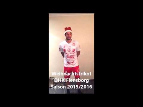 Weihnachtstrikot DHK Flensborg 2015/2016