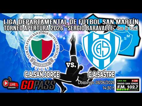 260628 LDFSM Torneo Apertura 2026 | C.A.San Jorge vs C.A.Sastre