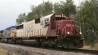 preview picture of video 'SOO 6037 East by Charter Grove, Illinois on 10-18-2014'