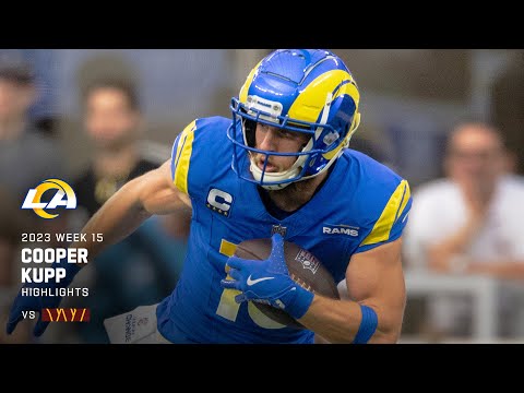 Cooper Kupp's best catches from 111-yard game | Week 15