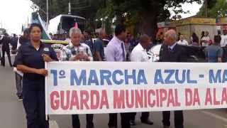 preview picture of video 'Inicio da 1ª Marcha Azul Marinho de Alagoinhas-BA (1ª Parte)'