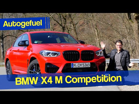 2020 BMW X4 M Competition FULL REVIEW - the most powerful X4 - Autogefuel