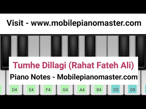 Tumhe Dillagi Bhool Jaani Padegi Piano Tutorial|Piano Keyboard|Piano Lessons|Piano Music|Mobile
