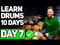 Drums Lesson 7 SURPRISINGLY EASY Drum Beat For QUICK Coordination Free 10 Day Starter Course