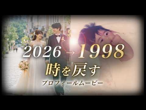 時を巻き戻す｜エモいプロフィールムービー作ります 選べる２タイプ◎圧倒的音ハメで見ていて飽きない演出を