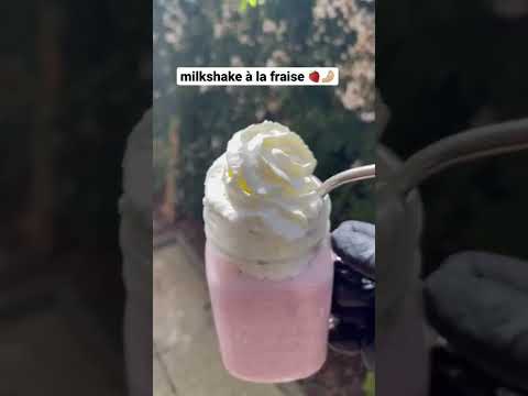 Recette Milkshake fraise-vanille