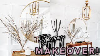 ENTRYWAY MAKEOVER! | Decorate with Me! | Entryway Decorating Ideas 2021